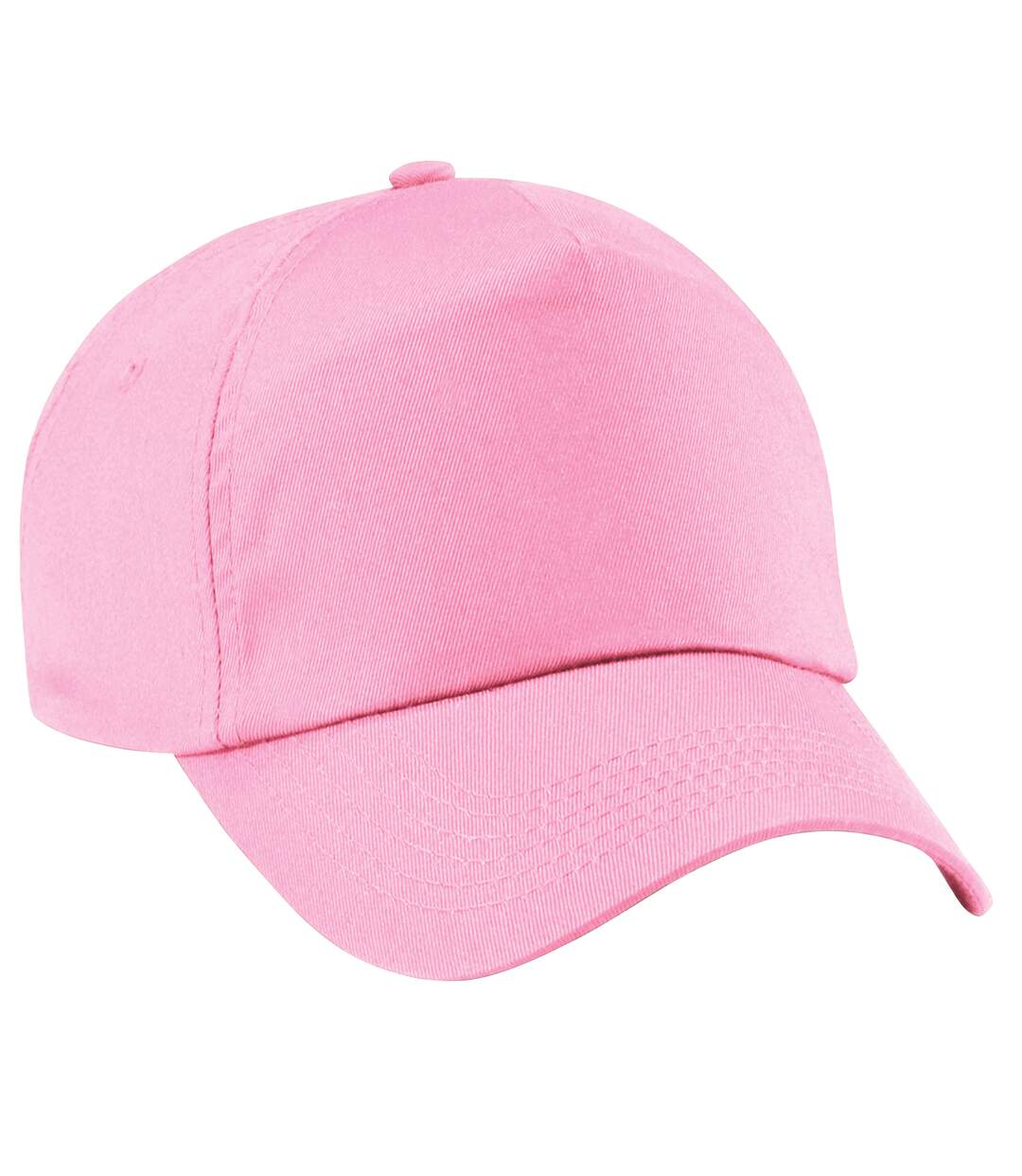 Casquette baseball enfant unisexe rose classique Beechfield-1