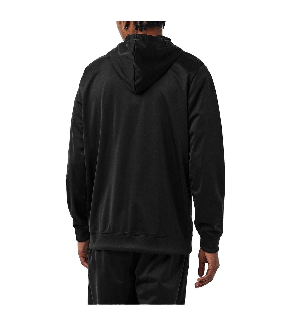 Mens Hooded Long-sleeved Tracksuit Set Black Puma-3