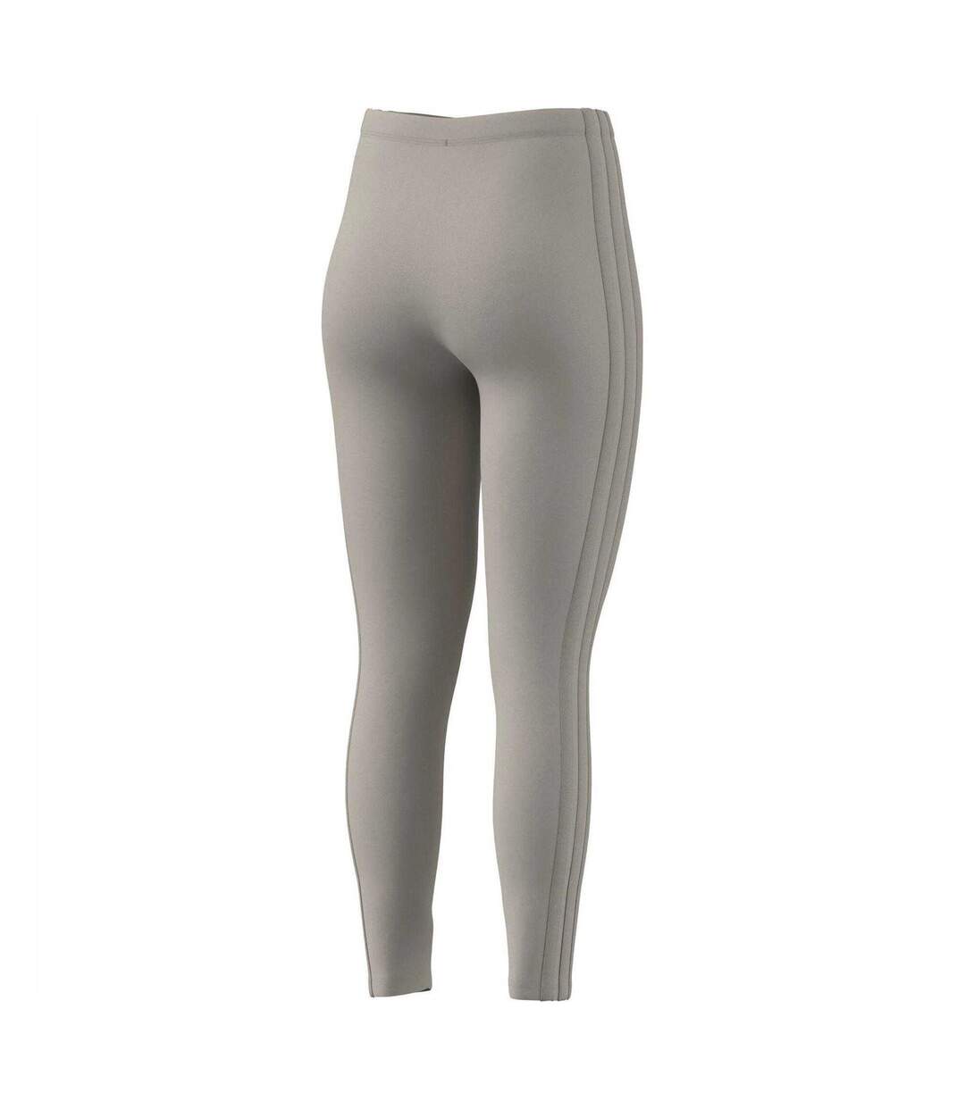 Legging Motif/style 3 Rayures Femme Blanc Cassé Adidas-2