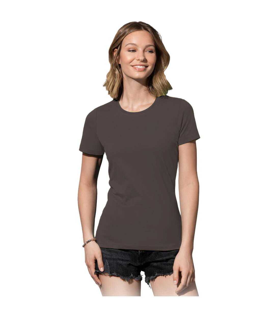 T-shirt femmes marron Stedman