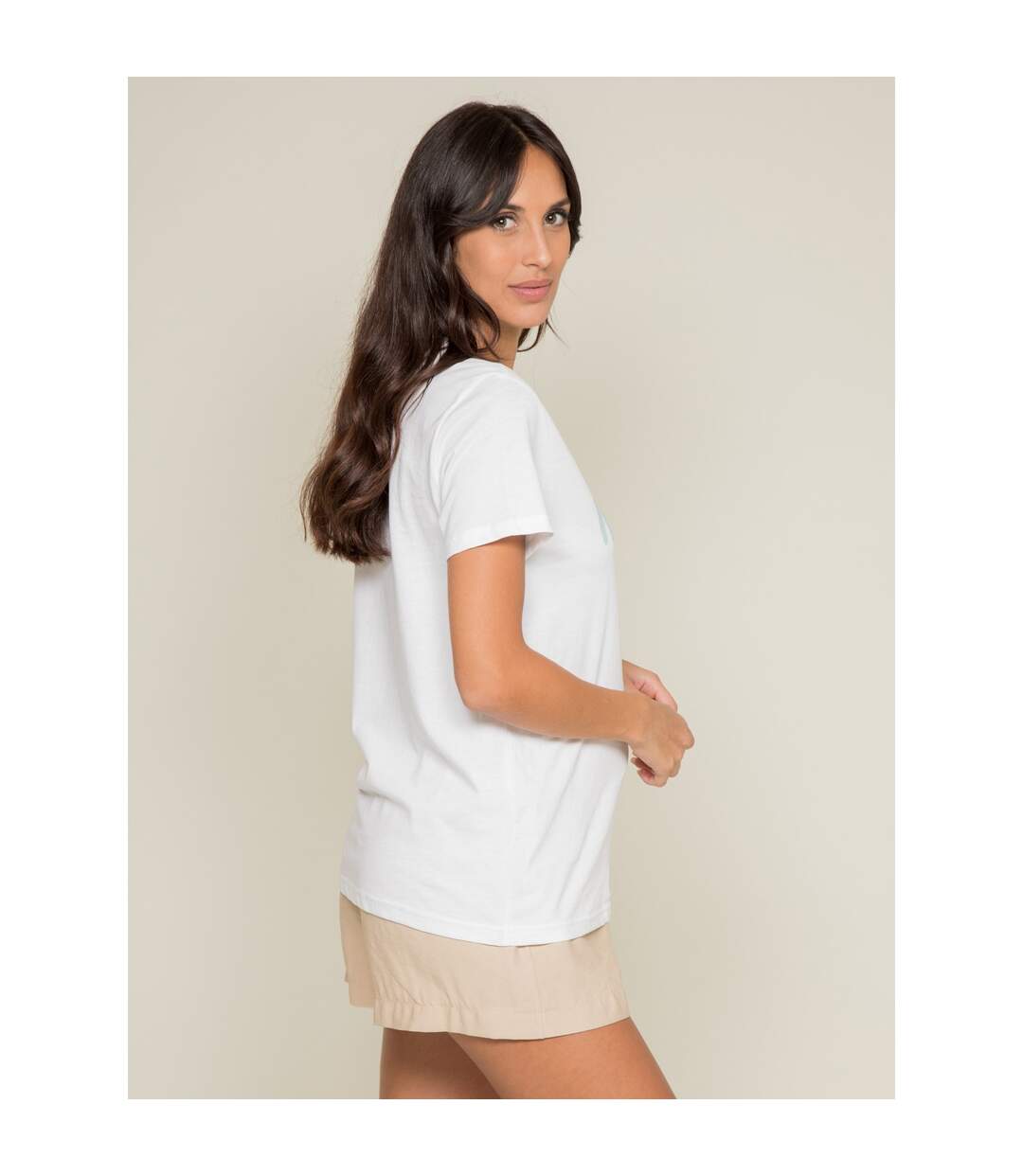 T-shirt col rond message FRECHOU - Dona X Lisa-2
