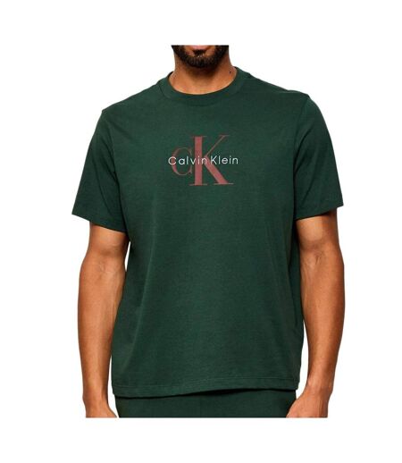 T-Shirt vert homme calvin klein jeans hero