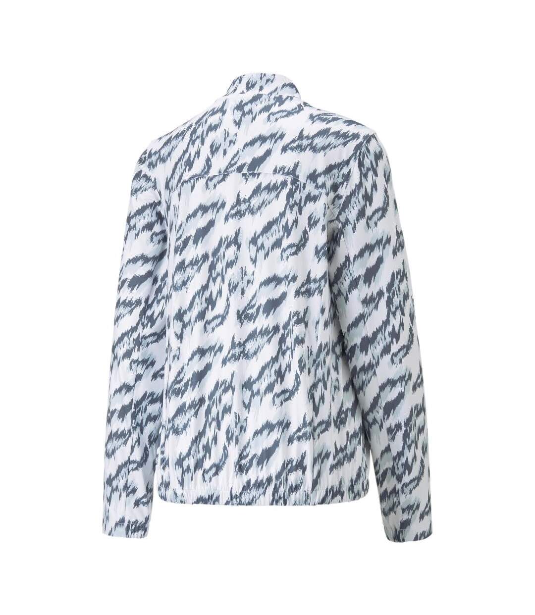 Veste blanche/bleu femme puma animal jacket - l-2