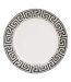 Lot de 6 Assiettes Plates The Palm Resort 26cm Noir-1