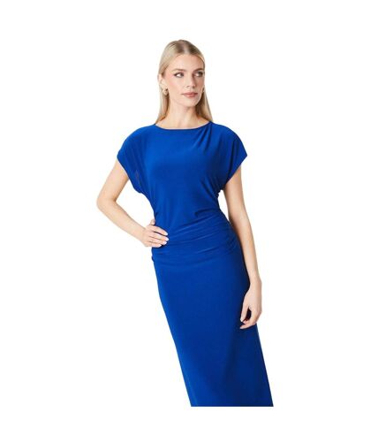 Robe mi-longue femme cobalt Principles