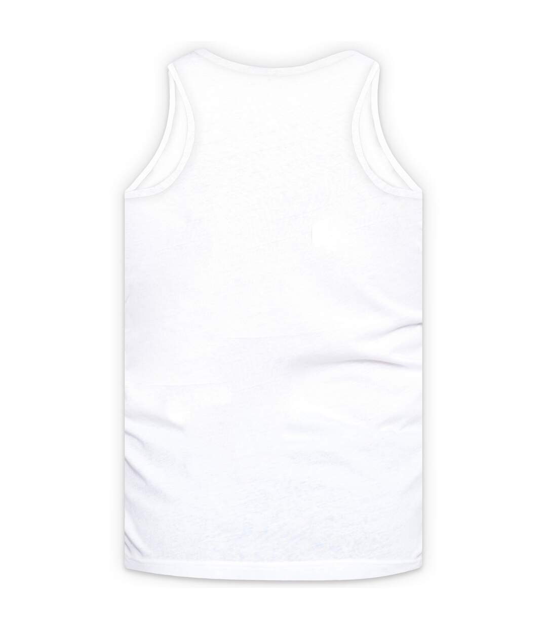 Duke Mens Fabio-1 Kingsize Muscle Vest (White) - UTDC171-2