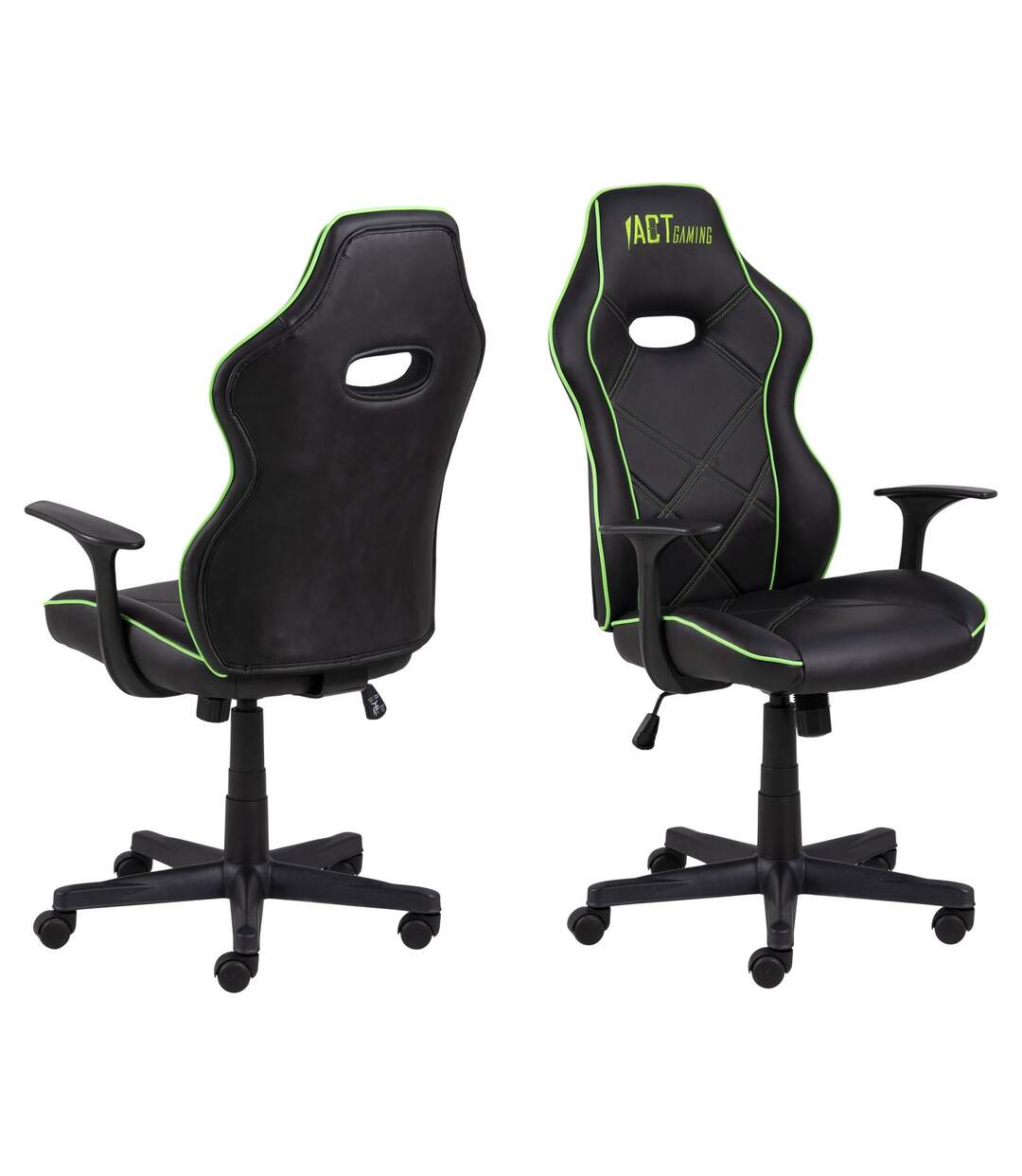 Chaise de bureau pour gamer Gus en simili-1