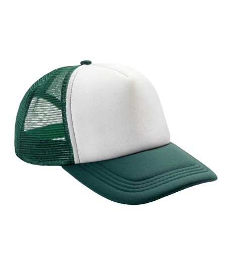 Casquette Trucker Detroit Vert Bouteille Blanc Result Headwear