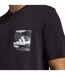 Mens Camo Chest Pocket T-shirt Black Adidas-4