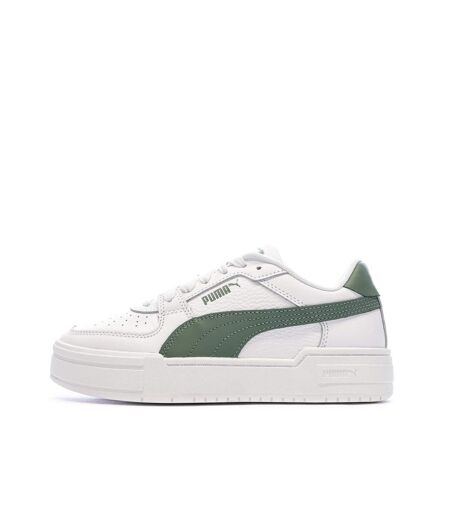 Baskets blanc/vert femme puma  ca pro classic