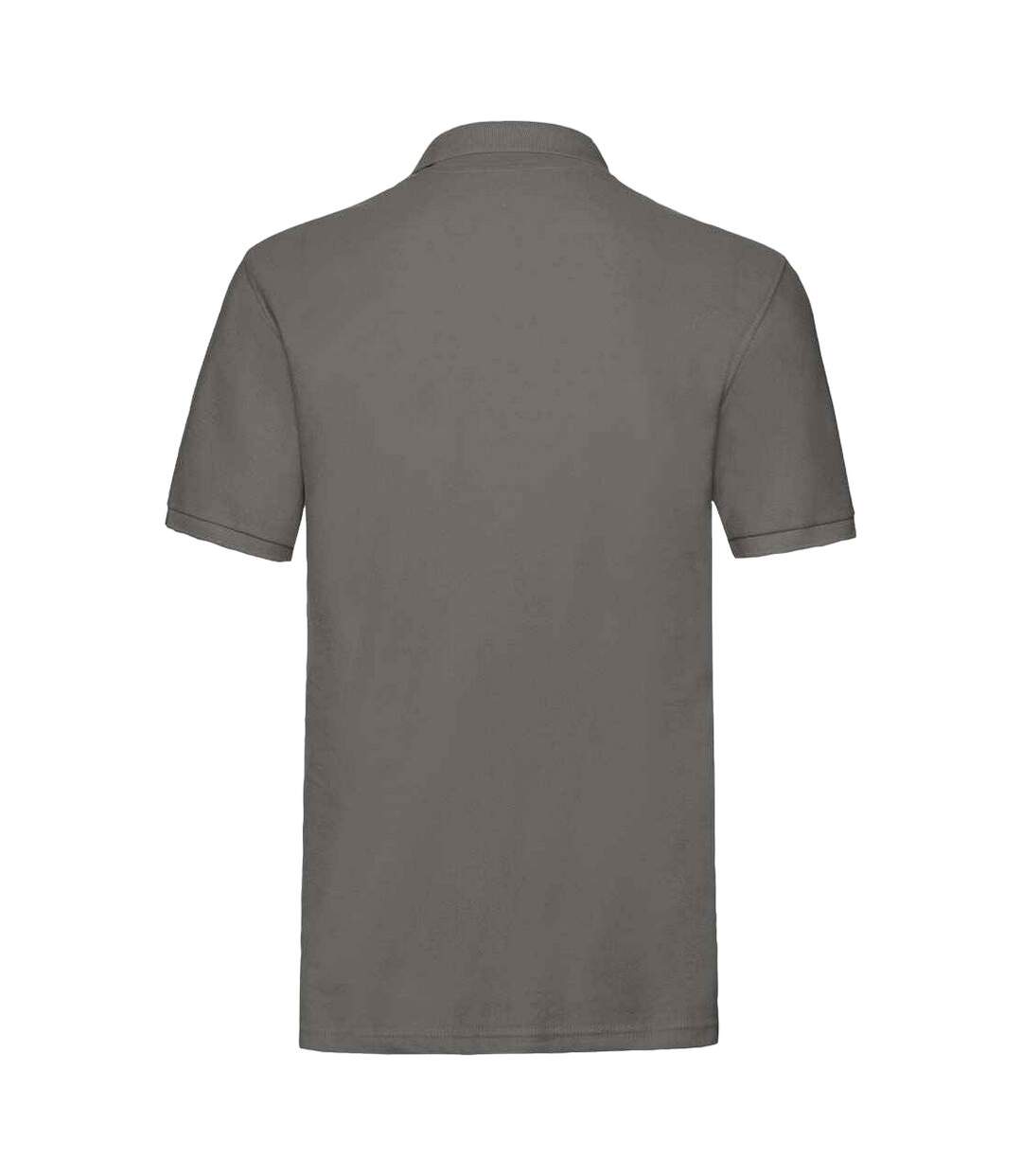 Polo manches courtes homme graphite clair Fruit of the Loom-2