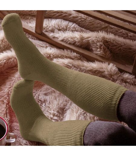 Mens Extra Long Thick Winter Warm Knee High Thermal Socks