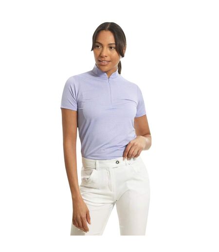 Polo femme violet Island Green