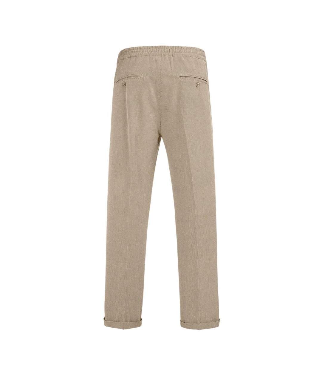 Pantalon beige homme teddy smith pywan-2