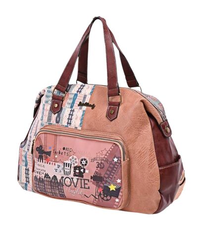 Sac à  Main Chic Rose avec Poignées Confortables pour Femme