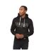 Mens Carrimoore Hoodie Black Crosshatch-4