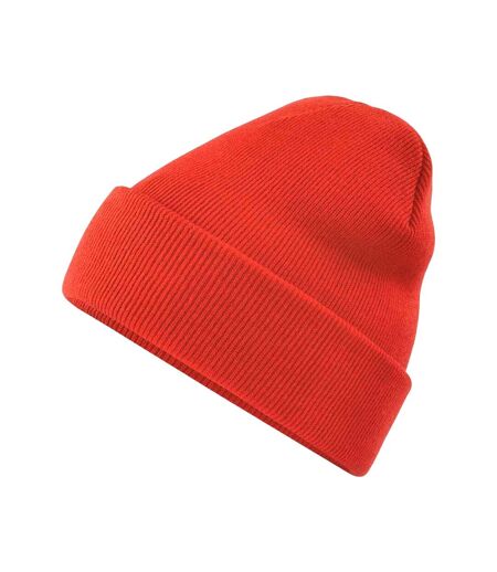 Bonnet Motif/style Uni Original Adulte Rouge Feu Beechfield