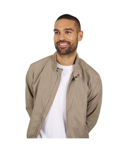 Blouson Harrington Homme Beige Gris Brave Soul