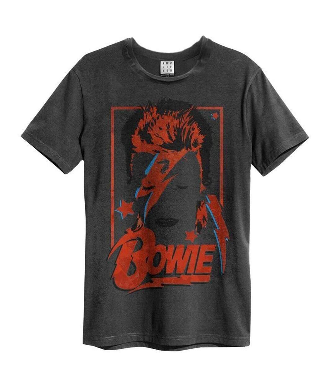 T-shirt Aladdin Sane Adulte Charbon Amplified-1