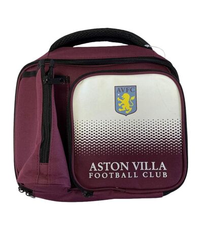 Aston Villa FC Fade Lunch Bag (Maroon/White) (One Size) - UTSG21556
