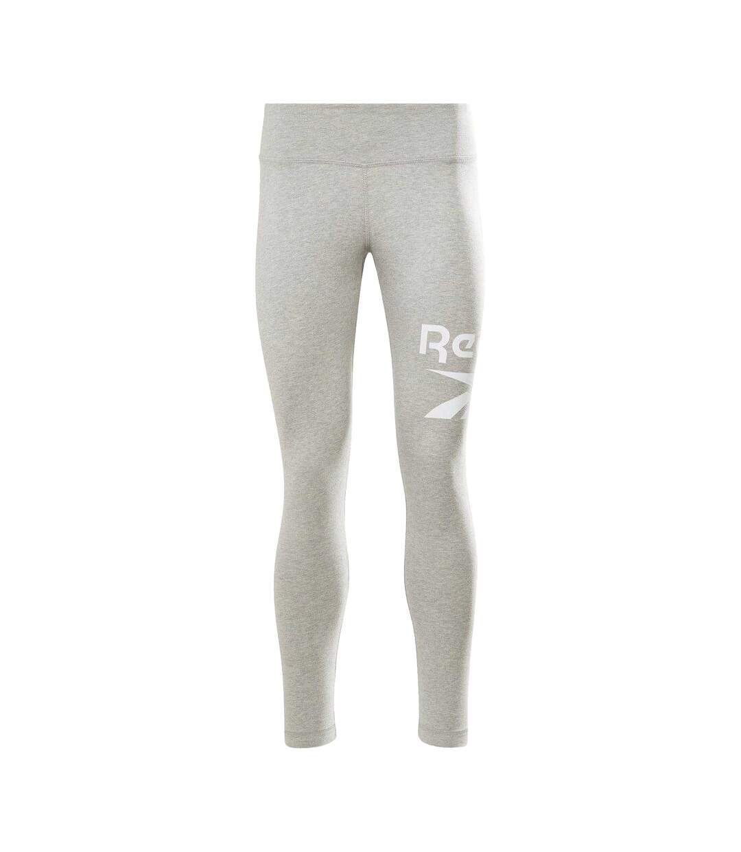 Womens/ladies Skinny Leggings Medium Grey White Reebok-2