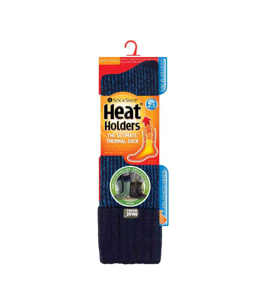 Chaussettes de Bottes Homme Hautes Thermiques-2