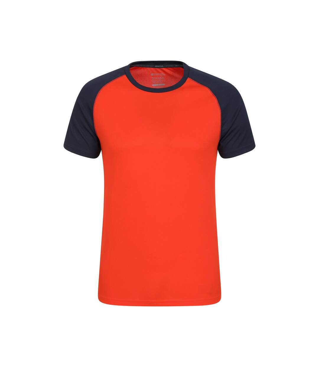 T-shirt endurance homme orange Mountain Warehouse-1