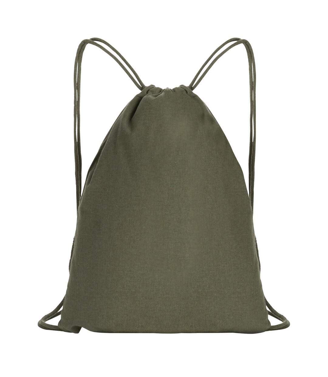Impact Cotton Aware Drawstring Bag One Size Green XD Collection-1
