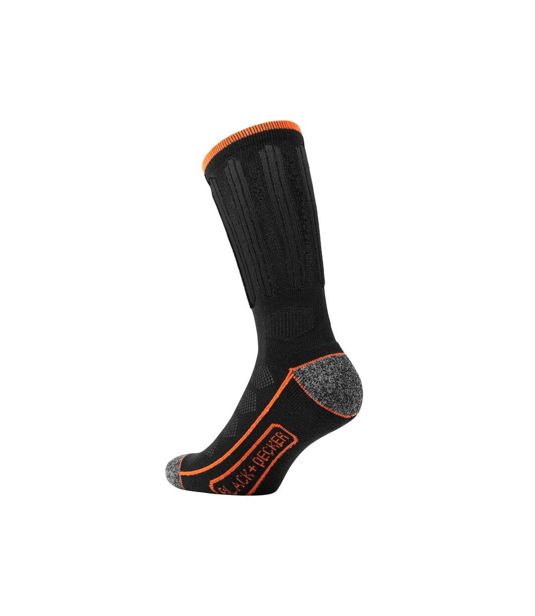 Lot de 2 Paires de Chaussettes hautes de travail Tool Black & Decker