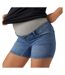 Short en Jean de Grossesse Slim Bleu Femme Mamalicious Rome - 26