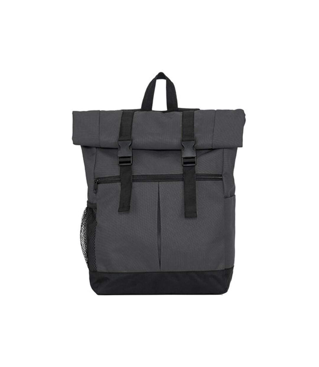 Sac À Dos Motif/style Haut À Rouler 44 Cm X 30 Cm X 13 Cm Anthracite Stamina-1
