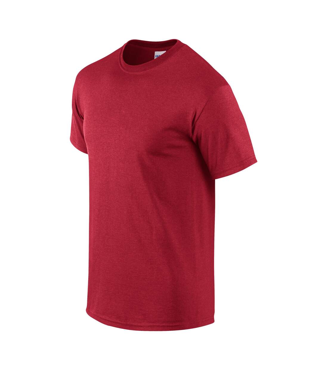 T-shirt adulte gris / bordeaux Gildan