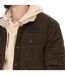 Veste homme en velours côtelé doublée Sherpa et broderie dos Jams Vondutch-2