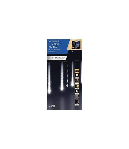 Décoration Lumineuse Tubes Lumineux 360cm Blanc