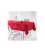 Nappe Imprimé Métallisé Bully 150x300cm Rouge-1