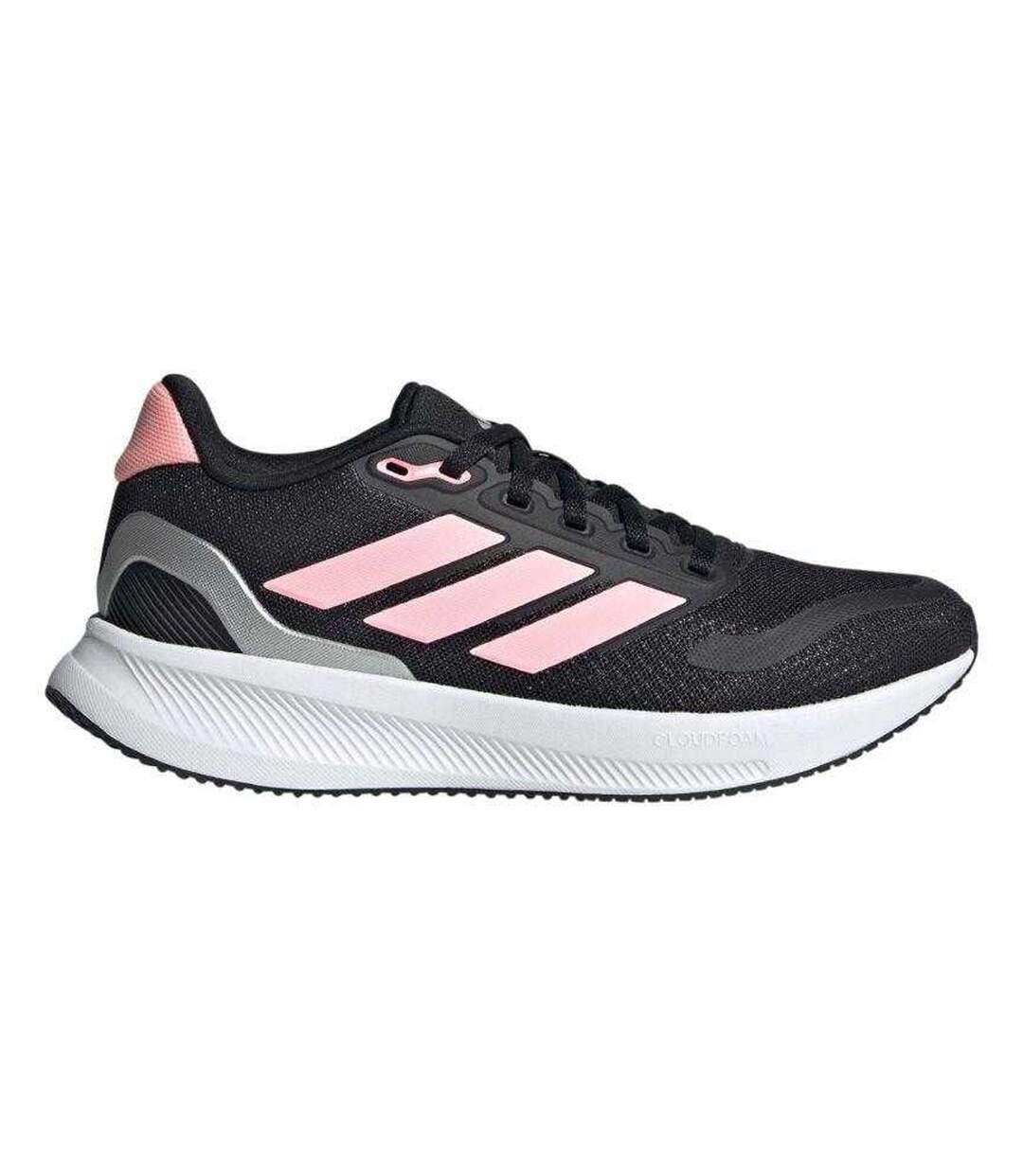 Baskets Runfalcon Enfant Noir Rose Adidas-1