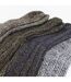 Lot de 12 chaussettes côtelées en alpaga pour hommes-3
