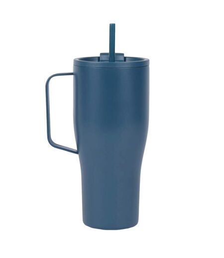 Eos voyager recycled stainless steel 800ml bottle one size navy Vinga