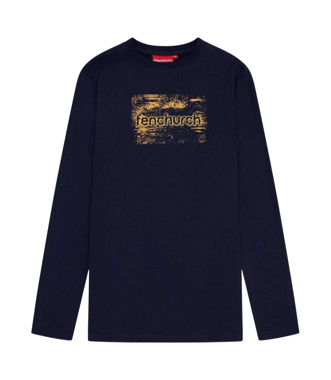 T-shirt Manches Longues Minories Homme Bleu Marine Fenchurch-1