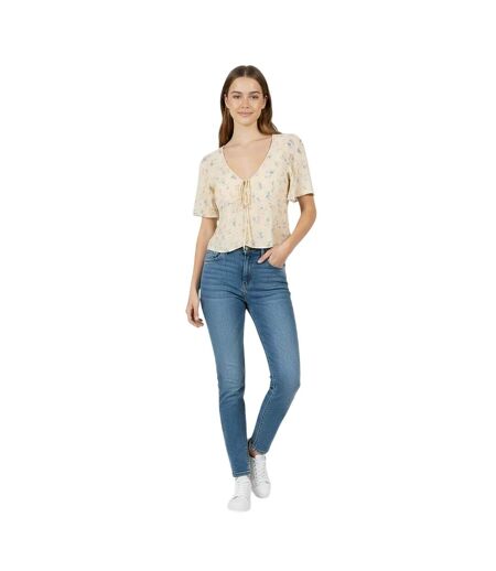 Blouse Motif/style Petites Fleurs Femme Blanc Jack Wills