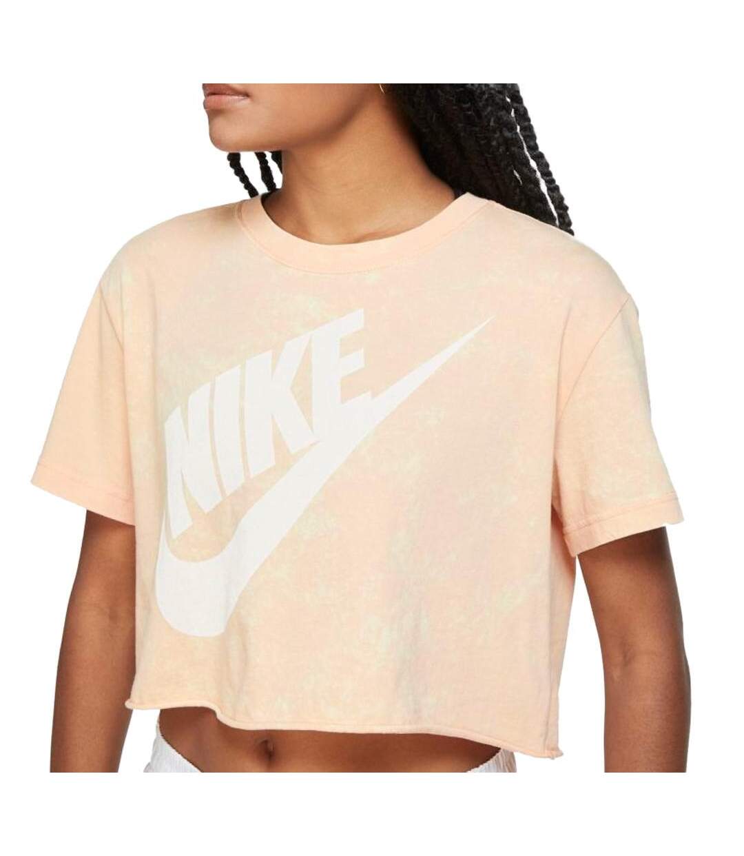 T-shirt Crop Top Femme Nike Wash Futura - L-1