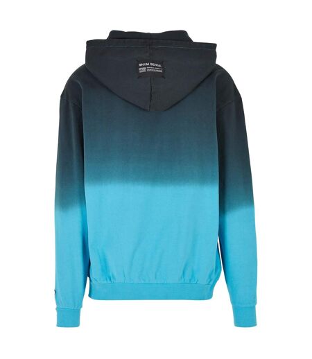 Sweat À Capuche Délavé Pour Hommes Noir Aqua 9N1M SENSE