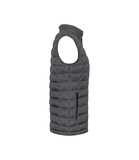 Doudoune Sans Manches Femme Gris Acier Promodoro
