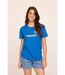 T-shirt ACOBO Bleu roi-2