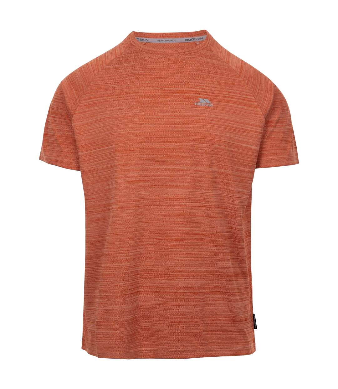 T-shirt Leecana Homme Rouge Sang Chiné Trespass-1