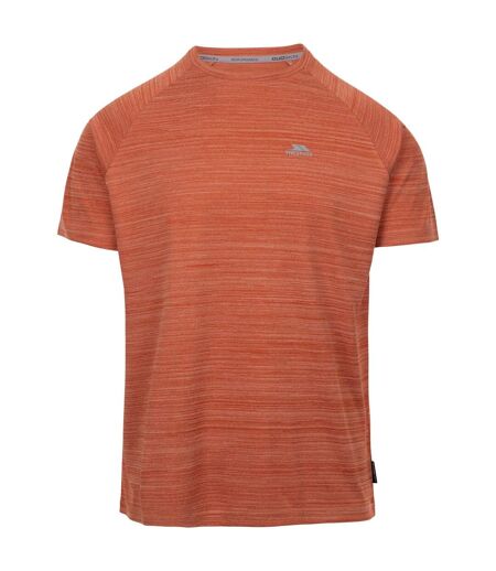 T-shirt Leecana Homme Rouge Sang Chiné Trespass