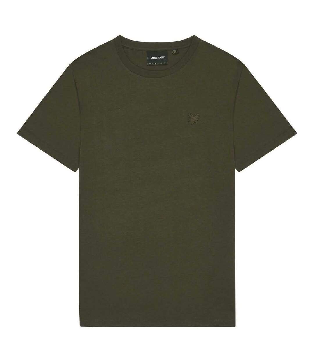 T-shirt Motif/style Aigle Tonal Homme Vert Lyle & Scott-2