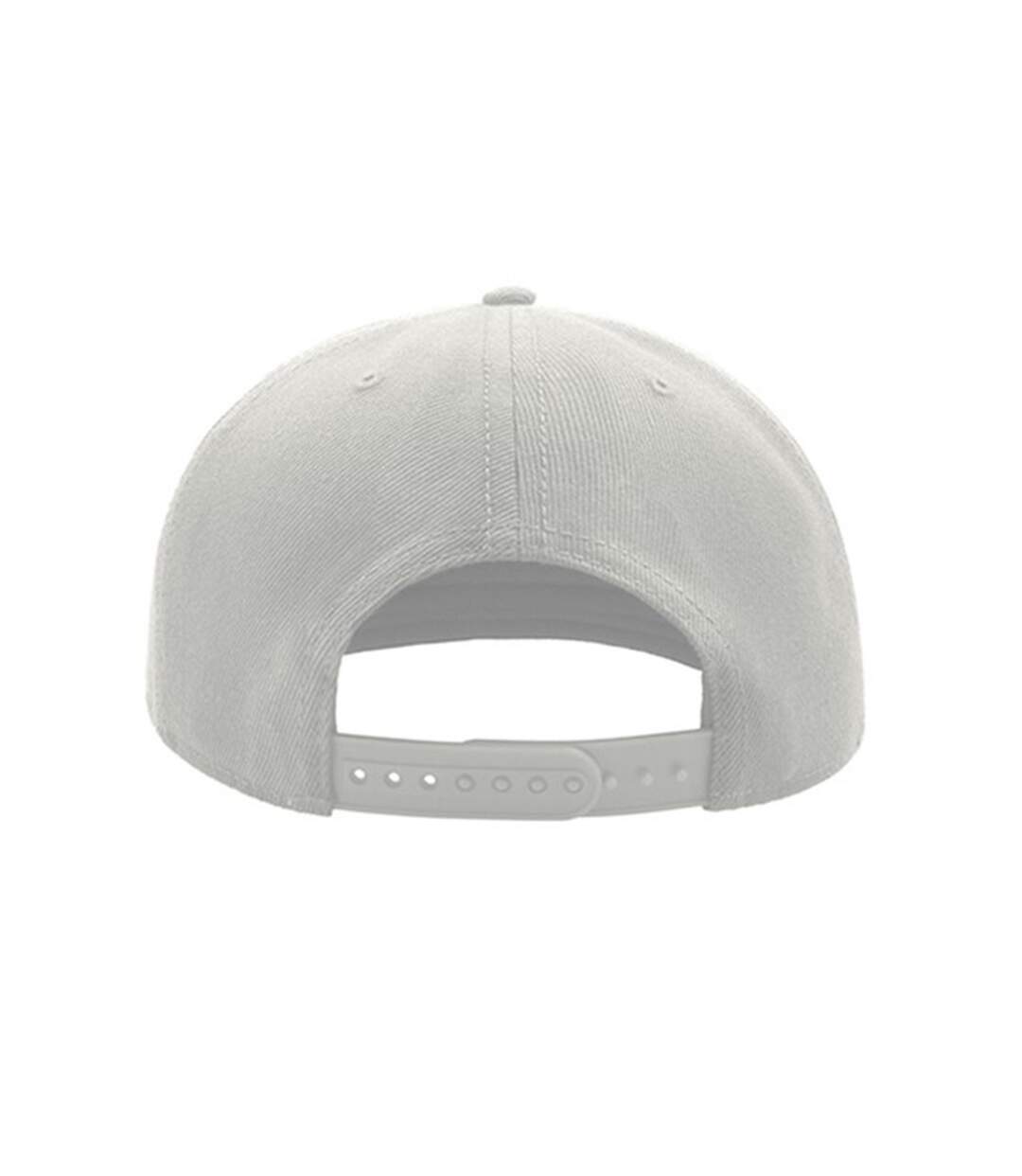 Lot de 2  casquettes avec visière plate adulte blanc Atlantis-2