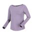 Regatta Womens/Ladies Lakeisha Long-Sleeved T-Shirt (Pastel Lilac) - UTRG7172