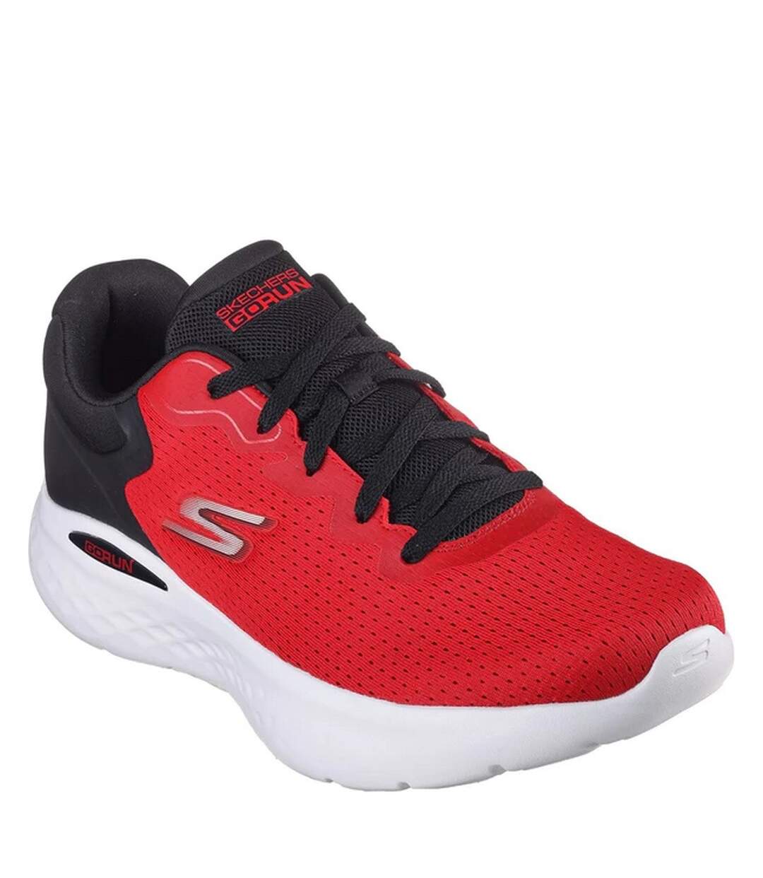 Mens go run lite anchorage trainers red/black Skechers-1